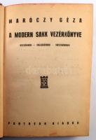 Maróczy Géza: A modern sakk vezérkönyve. Kezdőknek - haladóknak - mestereknek. H.n., Pantheon. DEDIK...