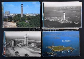 VILÁGÍTÓTORONY - 250 db MODERN képeslap / LIGHTHOUSE - 250 modern postcards