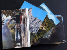 VONAT - 150 db MODERN motívum képeslap / TRAIN - 150 modern postcards