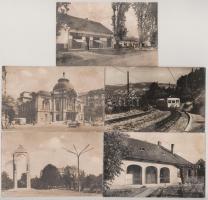 21 db MODERN magyar város képeslap, vegyes minőségben; 1,20 Ft-os lapok (Képzőművészeti Alap, Művész...