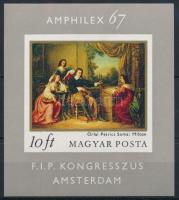 1967 Festmény II. - Amphilex vágott blokk (4.000)