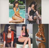 9 db MODERN megíratlan erotikus képeslap, "Sexy Womens" sorozat / 9 modern unused erotic p...