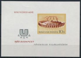 1965 Universiade vágott blokk (4.000)