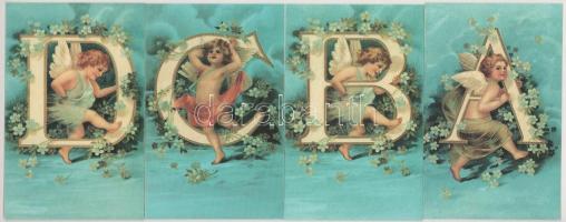 ANGYALOK - alfabetikus MODERN sorozat (teljes) / ANGELS - ABC series (complete)