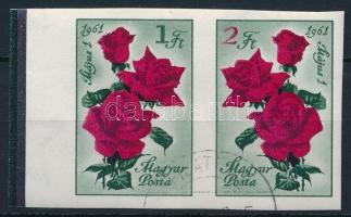 1961 Május 1. vágott ívszéli pár