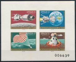 1970 Apollo-13 vágott blokk (4.000)