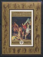 1970 Festmény VII. vágott blokk (5.000)