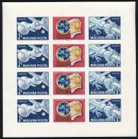 1969 Szojuz vágott kisív (8.000) (ráncok / creases)