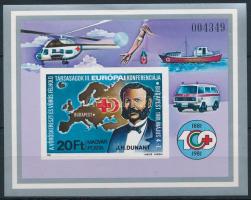 1981 Vöröskereszt VI. vágott blokk (4.500)