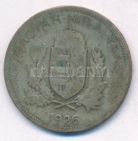 1926. 1P Ag T:VF,F patina
Adamo P6