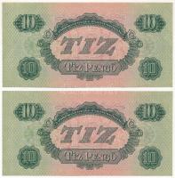 1944. 10P "A Vöröshadsereg Parancsnoksága" (2x) sorszámkövetők "CA 433901 - CA 433902...