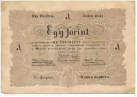 1848. 1Ft "Kossuth bankó" T:F
Adamo G104