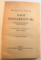 Szabó Lőrinc összes versei. 1922-1943. Bp.,1944, Új Idők, (Singer és Wolfner), 695+1 p. 2. kiadás. K...
