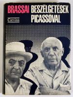 Brassai: Beszélgetések Picassóval. A szerző 53 fényképével, Illyés Gyula bevezetőjével. Bp.,1968, Co...
