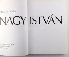 Solymár István: Nagy István. Bp., 1977., Képzőművészeti Alap. Fekete-fehér és színes képekkel, a műv...