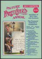 2017 Picture Postcard Annual képeslapgyűjtők évkönyve angol kiadás