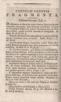 Nepos, Cornelius: 
Vitae excellentium imperatorum cum fragmentis. Ad optimorum librorum fidem adcur...