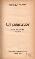 Szilágyi András: 
Új pásztor. Pór Bertalan rajzaival.
Paris, 1930. Editions Monde (Imprimerie Unio...