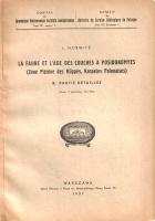 Horwitz, Ludwik: 
La faune et l'âge des couches á Posidonomyes. (Zone Piénine des Klippes, Kar...