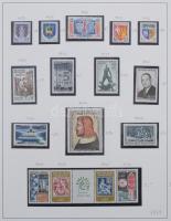 Franciaország szinte teljes gyűjtemény az 1962-1982 közötti időszakból, 2 db SAFE falcmentes előnyom...