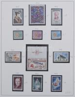 Franciaország szinte teljes gyűjtemény az 1962-1982 közötti időszakból, 2 db SAFE falcmentes előnyom...