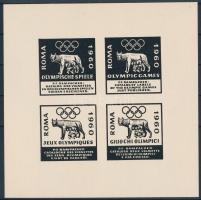 1960/1 Rampacher Római Olimpia emlékív