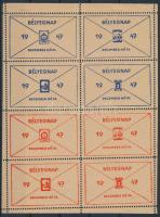 1947/6 Bélyegnap emlékív, elfogazva