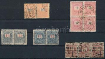 1889 5 db krajcáros összefüggés, jó értékek