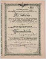 1901. Budapest "Héjasfalva-Székelyudvarhelyi H.É.V. (Székely-vasút) Részvénytársaság" élve...