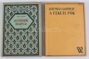 Jeremias Gotthelf: A fekete pók. Regény. Ford.: Moly Tamás. + Lázár István: Istenek harca. Regény. B...