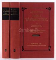 Pesty Frigyes: Az eltűnt régi vármegyék I-II. Bp., 1880, MTA. 434+548p. REPRINT! Kiadói egészvászon ...