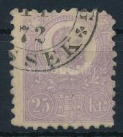 1871 Kőnyomat 25kr (85.000) (sarokhiány / missing corner))