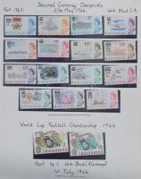 Szép angol gyarmatok és Nemzetközösség gyűjtemény forgalmi sorokkal, motívum kiadásokkal, blokkokkal...