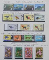 Szép angol gyarmatok és Nemzetközösség gyűjtemény forgalmi sorokkal, motívum kiadásokkal, blokkokkal...