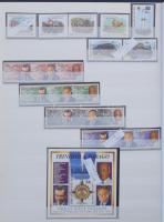 Szép angol gyarmatok és Nemzetközösség gyűjtemény forgalmi sorokkal, motívum kiadásokkal, blokkokkal...