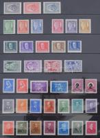 1913-1953 Magyar gyűjtemény, benne 1.225 db bélyeg (sorkkal), 23 db blokk, 4 db 10-es kisív, 1 emlék...