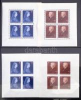 1913-1953 Magyar gyűjtemény, benne 1.225 db bélyeg (sorkkal), 23 db blokk, 4 db 10-es kisív, 1 emlék...