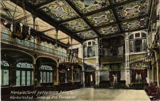 1911 Herkulesfürdő, Baile Herculane; gyógyterem, belső. Eberle Keresztély kiadása / Inneres der Crur...