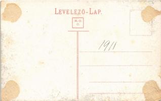 1911 Herkulesfürdő, Herkulesbad, Baile Herculane; Rablóbarlang belső / Räuberhöhle interieur / cave ...