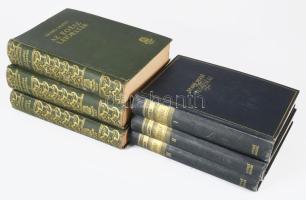 Szabó Dezső 2 műve (6 kötet): Az egész látóhatár. Tanulmányok. I-III. köt. Bp., é.n. (cca 1940), Mag...