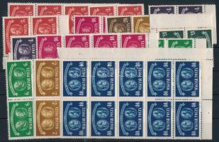 1945 Vértanúk 10 db sor összefüggésekben (20.000)