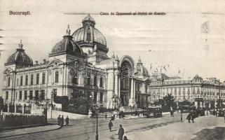 Bucharest Savings bank and Hotel de Franta