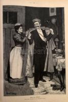 1896 Die Gartenlaube. Illustriertes Familienblatt. Német nyelvű képes folyóirat teljes évfolyama egy...