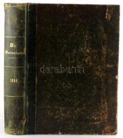 1896 Die Gartenlaube. Illustriertes Familienblatt. Német nyelvű képes folyóirat teljes évfolyama egy...