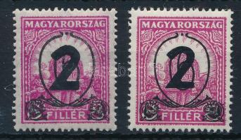 1932 Kisegítő bélyegek (II.) (MBK 518 és 519) (30.300)