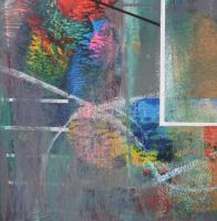 Koppány Attila (1947-): Havanna. Akril, vászon. Jelzett a hátoldalán. 50x50 cm