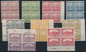 1924 Arató-Parlament sor négyestömbökben, luxus minőségben (20.000)