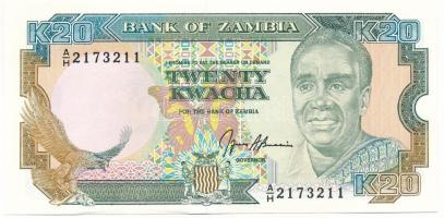 Zambia 1990-1991(DN) 20K "A/H 2173211" T:AU
Zambia 1990-1991(ND) 20 Kwacha "A/H 2173...