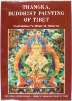 Thangka, Buddhist Painting of Tibet. Biographical Paintings of 'Phags-pa. Compiled and Written ...