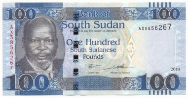 Dél-Szudán 2019. 100P "AX5856267" T:UNC
South Sudan 2019. 100 Pounds "AX5856267&quot...